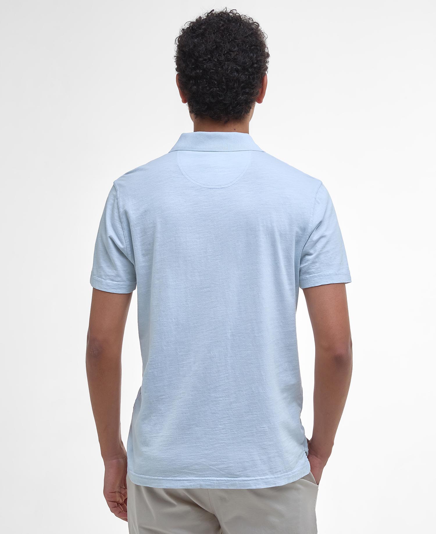 Pigment Dye Slub Polo Shirt image number 2