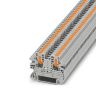 PTV Series Terminal Block Nylon Gray 800V 24A 26 to 12 AWG 2 in. L x 35.3 mm H x 5.2 mm W