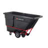 Rubbermaid Commercial, BRUTE Standard Duty, Forkliftable Tilt Truck, 27 cu ft, Black