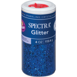 Glitter, Blue, 4 oz., 1 Jar