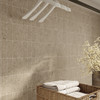 Legacy Limestone Clay Brick Mosaic