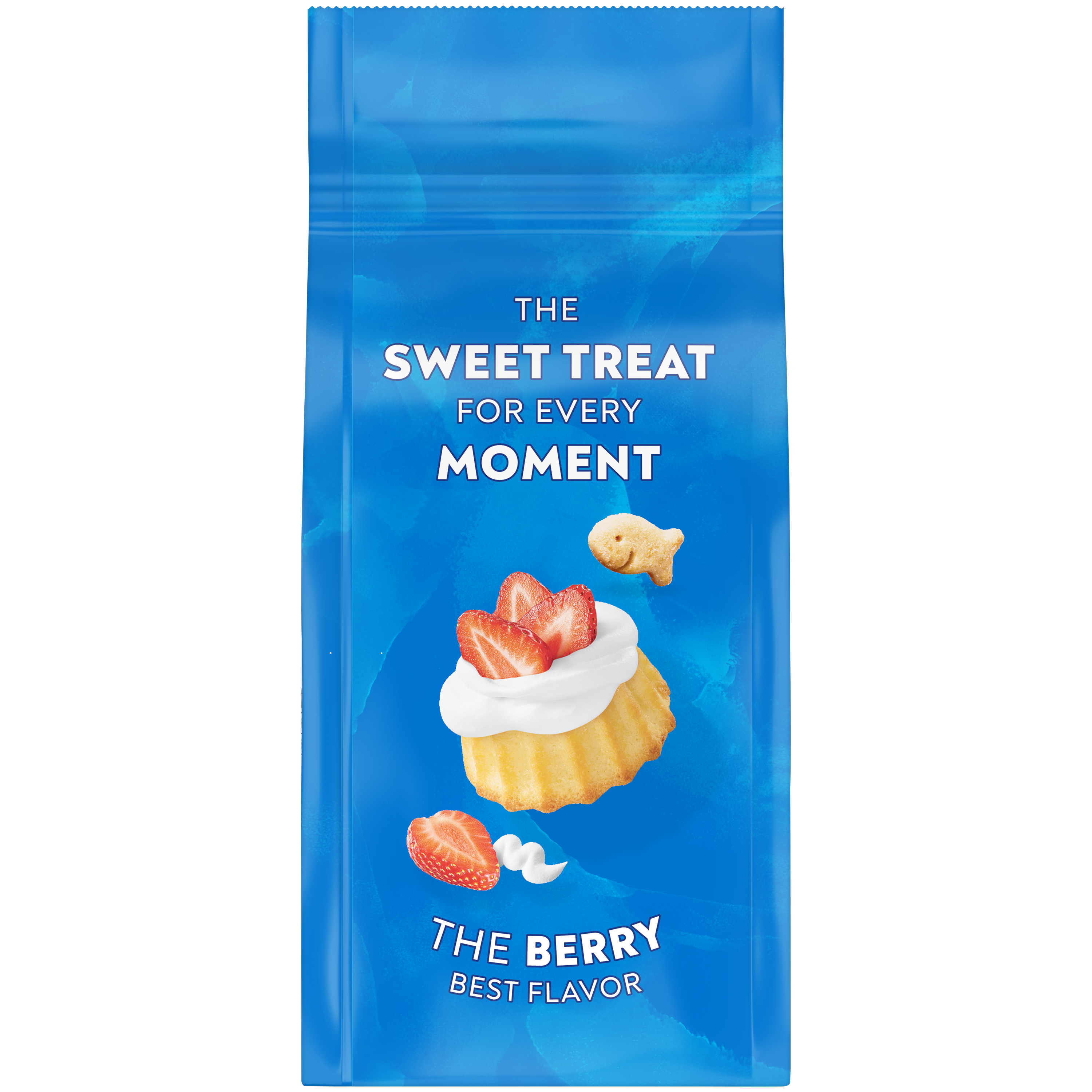 Goldfish® Strawberry Shortcake Flavored Baked Grahams, 6.6 oz, bag - Back Image