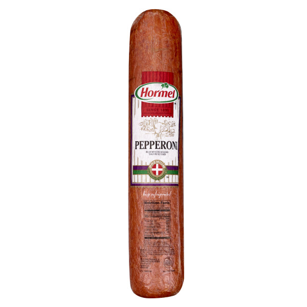 HORMEL(r) Pepperoni, 3 pc . C1N1 - Front No Plunge In Package (Hi Res)