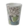 Dixie®, PerfecTouch Insulated Paper Hot Cups, 8 oz, Individually Wrapped, Multicolor