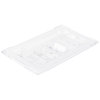 Ninth-size Super Pan® solid clear polycarbonate cover