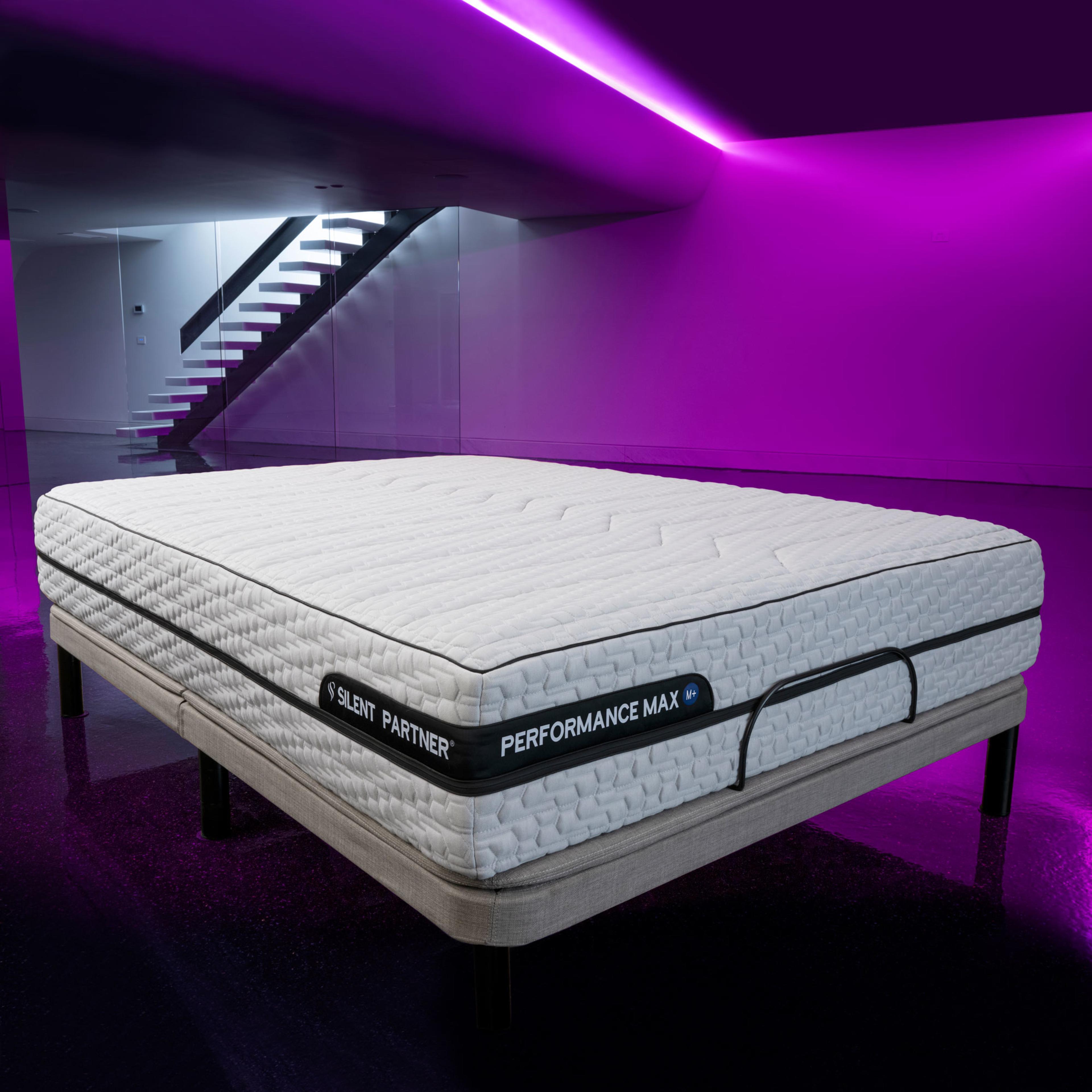 Lifestyle image of the  Silent Partner Performance Max Mk2 Mattress, Medium from Forty Winks