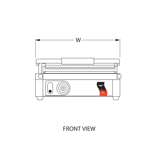 Engineering front view