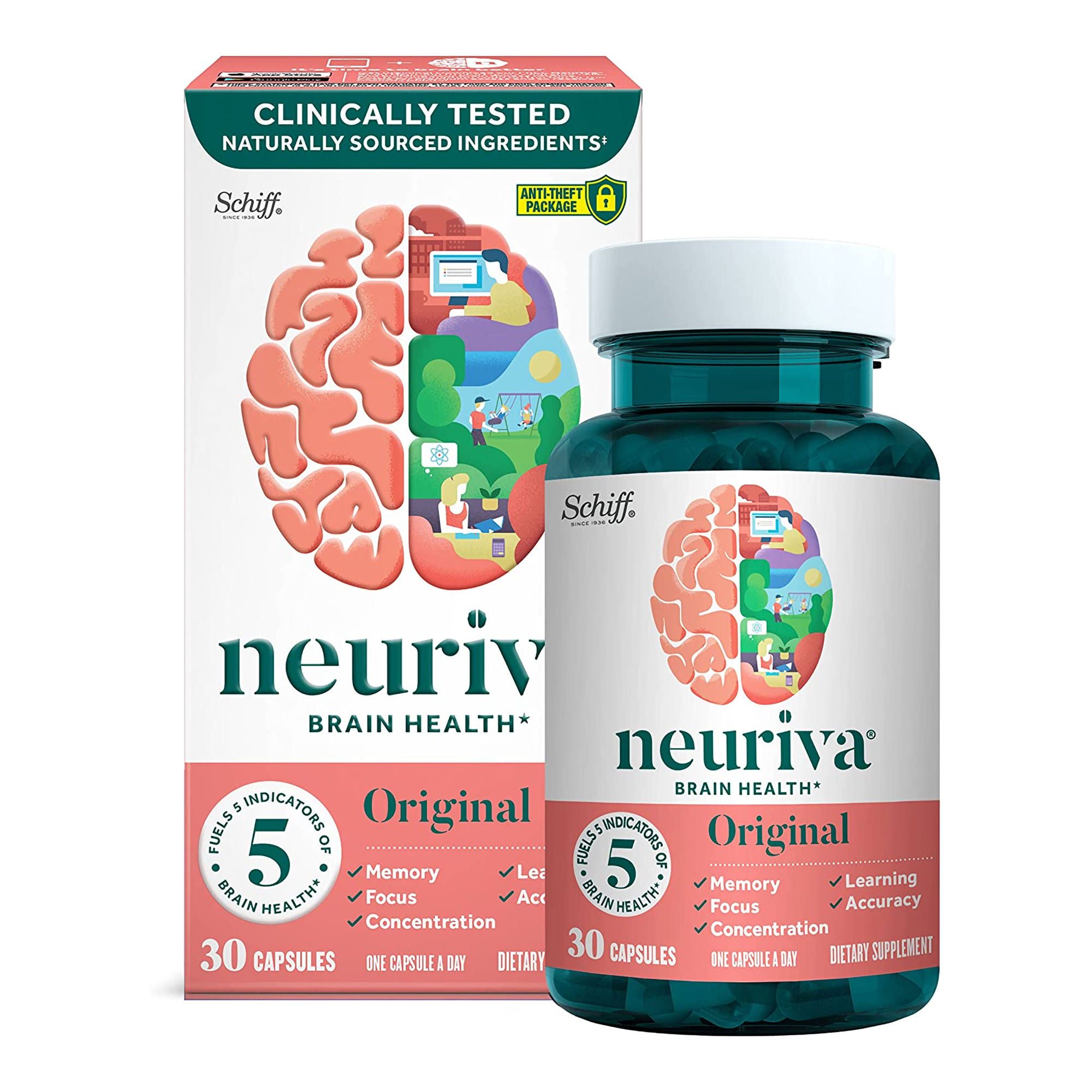 RB Health US LLC NEURIVA, CAP BRAIN PERFORMANCEORIGINAL (30/BT)