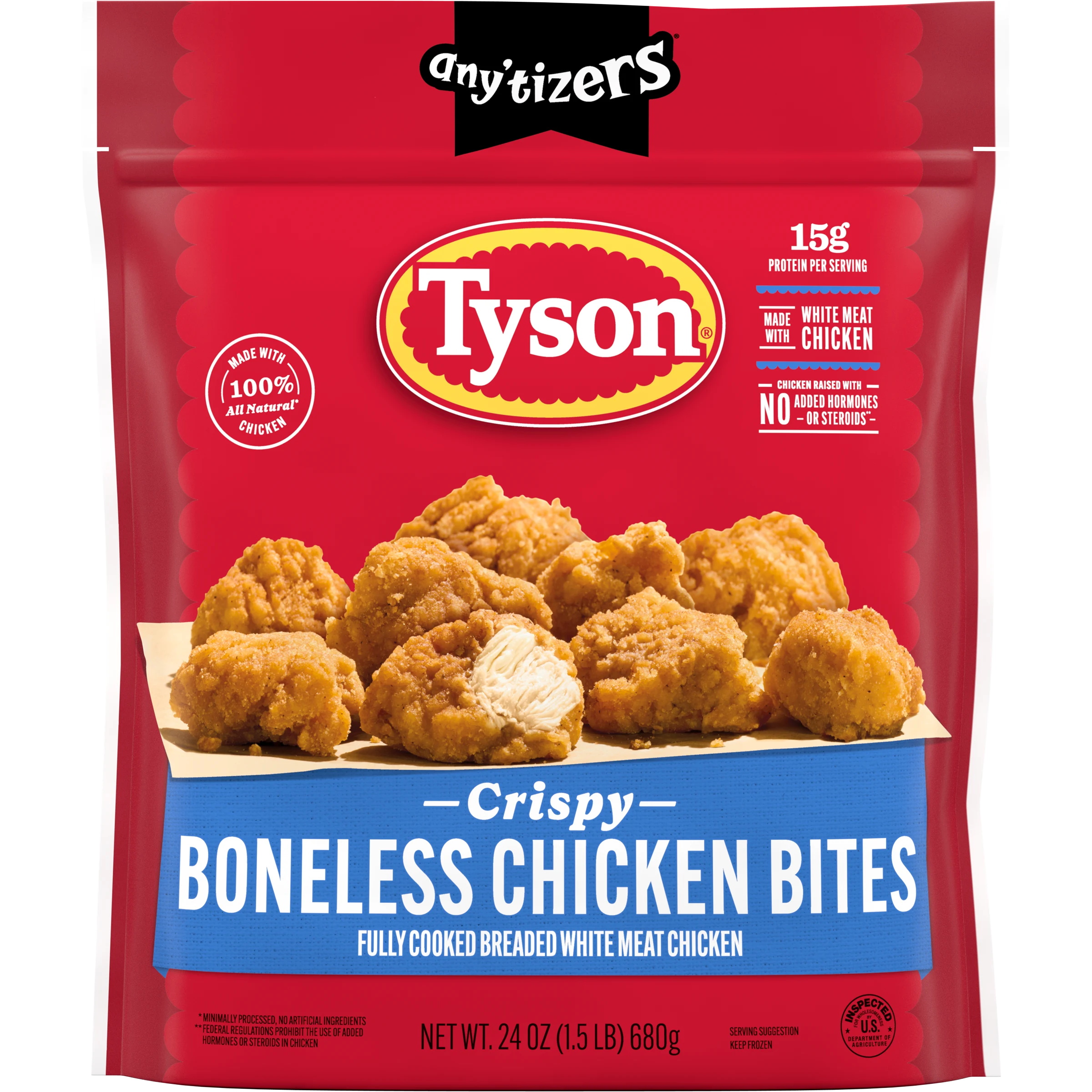 Any’tizers® Crispy Boneless Chicken Bites