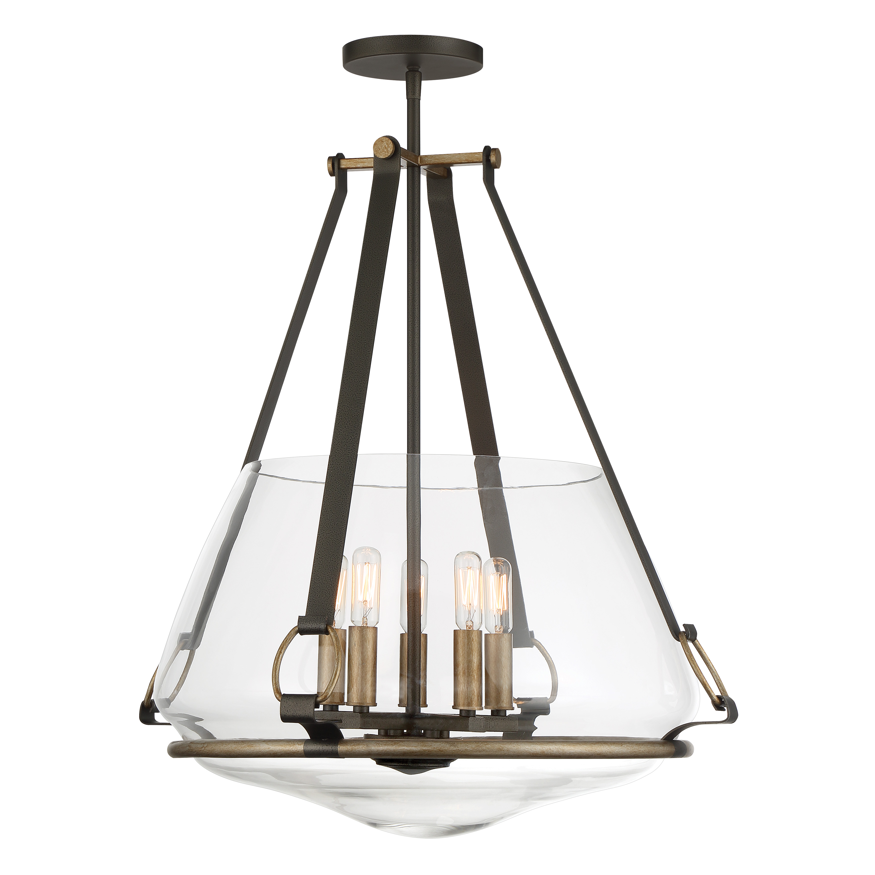 Eden Valley - 5 Light Pendant / Semi Flush