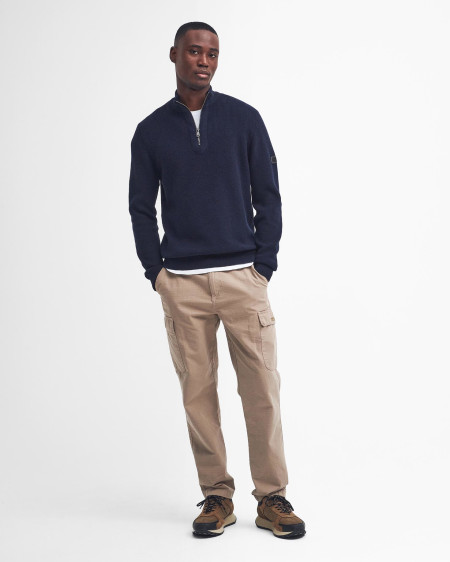 Maglione Crawley con zip corta