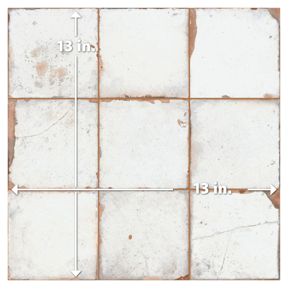 Kings Campania Salerno 13 in. x 13 in. Ceramic Floor and Wall Tile