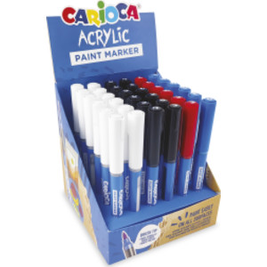 Acrylic Paint Marker Expo - Primary Colors - 36 Pieces