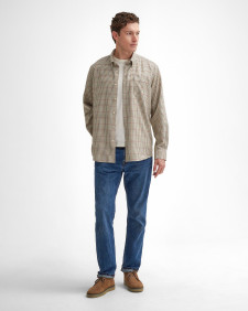 Henderson Thermo Weave Long-Sleeved Shirt Ecru