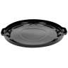 Rubbermaid Commercial, BRUTE Executive Series, Self-Draining, Round, Resin, 32 gal, Black, Receptacle Lid