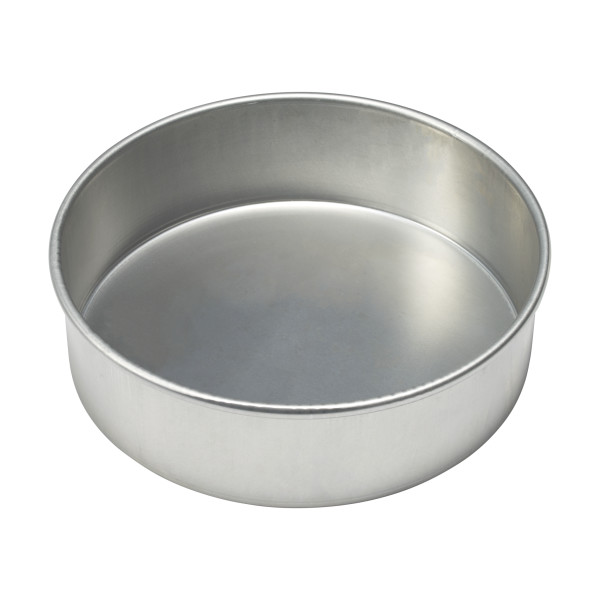 16 Gauge Round Aluminum 10"W x 3"H Pan