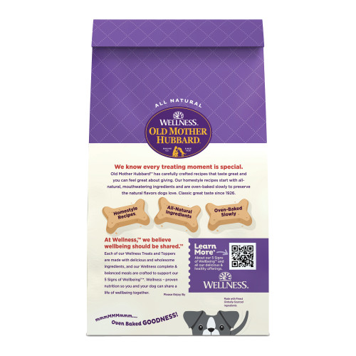 Old Mother Hubbard Classic Hip & Joint (Chicken, Apples, Oats & Carrots) back packaging