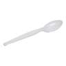 Dixie®, Heavy-Weight Disposable Plastic Teaspoons, White