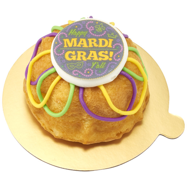 Happy Mardi Gras Y'all PhotoCake® Edible Image®