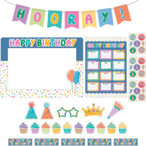 Set de decoración de cumpleaños, 92 piezas