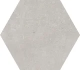 City Gray 7×8 Hexagon Field Tile Matte