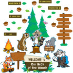 Teacher Created Resources&reg; Ranger Rick&reg; Welcome to Our Neck of the Woods Bulletin Board TCR3516