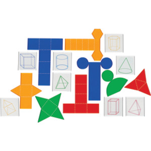 Folding Geometric Shapes&trade; Combo Set, Pack of 32