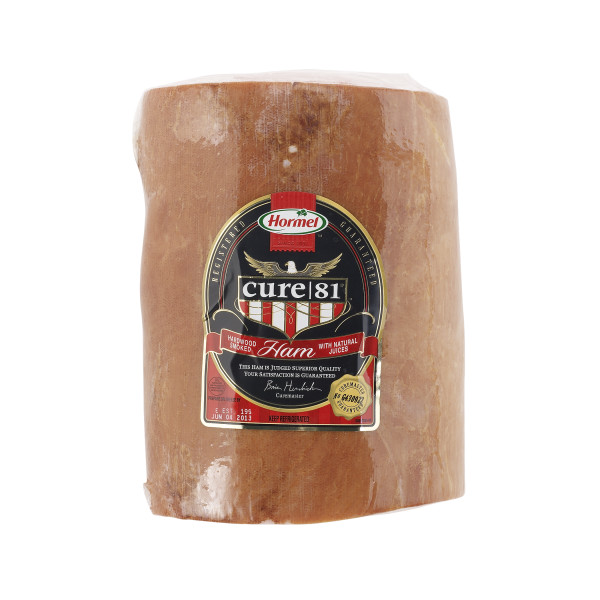 CURE 81(r) Hardwood Smoked Ham with Natural Juices, Endless, 2 pc . C1CB - Front Center Inner Pack (Hi Res)