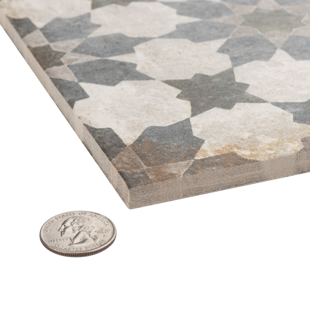 D’Anticatto Decor Varenna 8-3/4 in. x 8-3/4 in. Porcelain Floor and Wall Tile