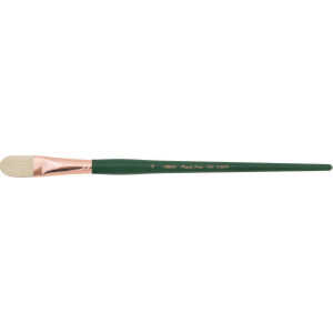 Grand Prix Brush, Filbert, Long Handle, Size 12