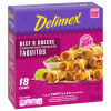 Delimex Beef & Cheese Large Flour Taquitos, 18 ct Box