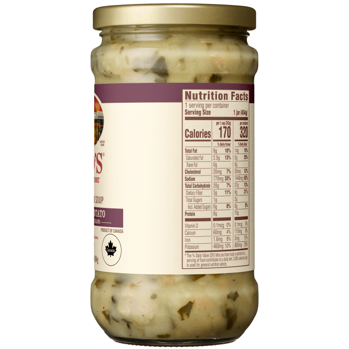 Sausage & Potato with Cannellini Beans Soup, 16 oz - Right Image