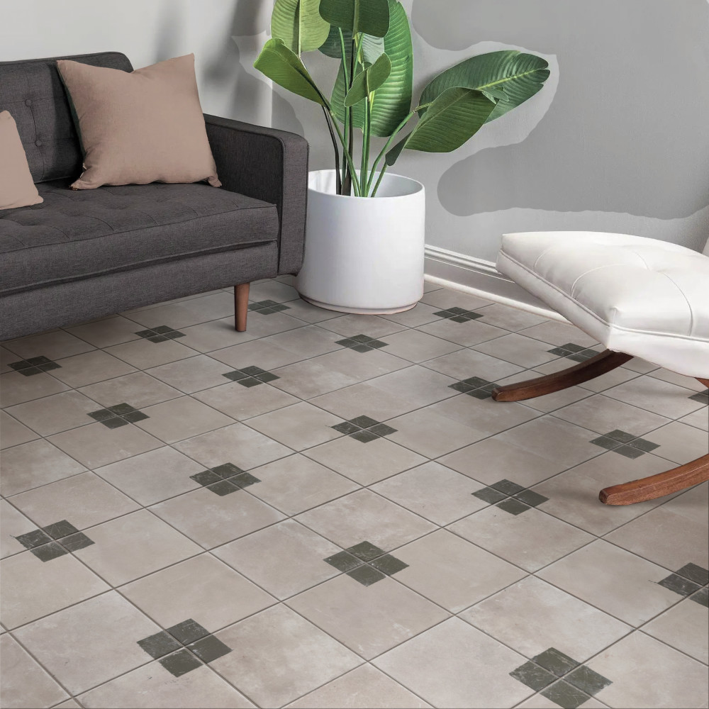 Sample – Kings Brush Square Porcelain Floor and Wall Tile