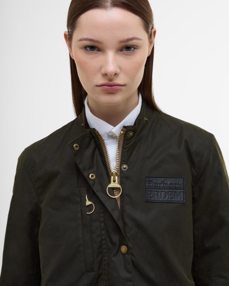Barbour x ERDEM Wachsjacke Dhalia
