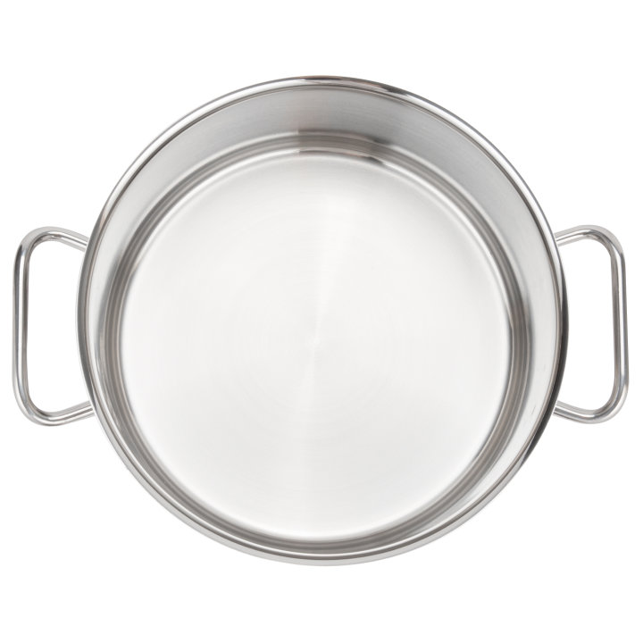 9-quart Intrigue® stainless steel sauce pot in mirror finish