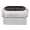 RUB2147581, Rubbermaid Commercial, Refine, 15 gal, Metal, Stainless Steel, Rectangle, Receptacle