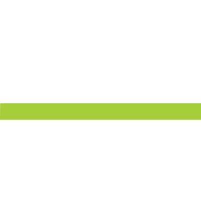 Standard Magnetic Magi-Strips, 12 Pieces, .75" x 12", Lime Green