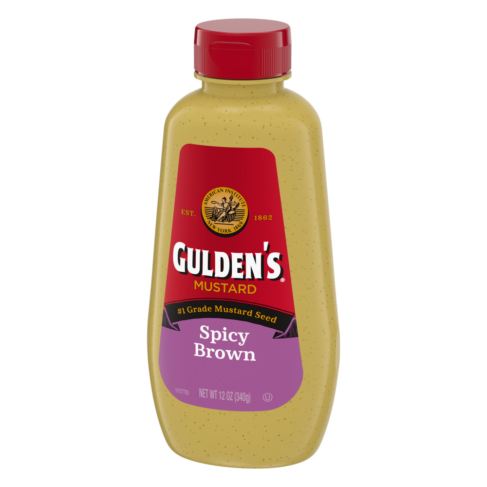 Gulden's Spicy Brown Mustard 12oz Conagra Foodservice