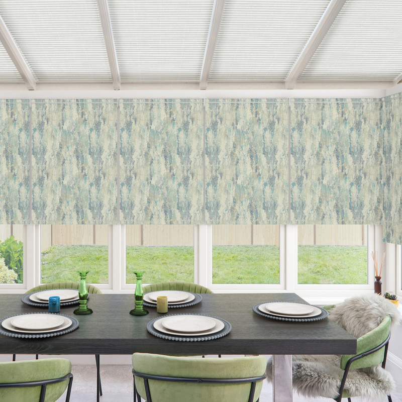 Wonder Blackout Cornflower Roller Blind