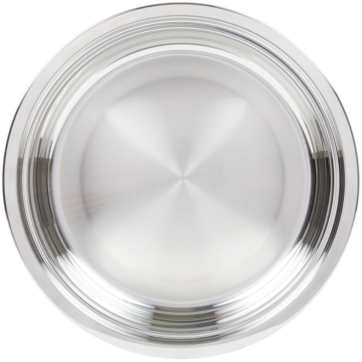 4-quart replacement round stainless steel food pan for Orion® round chafer
