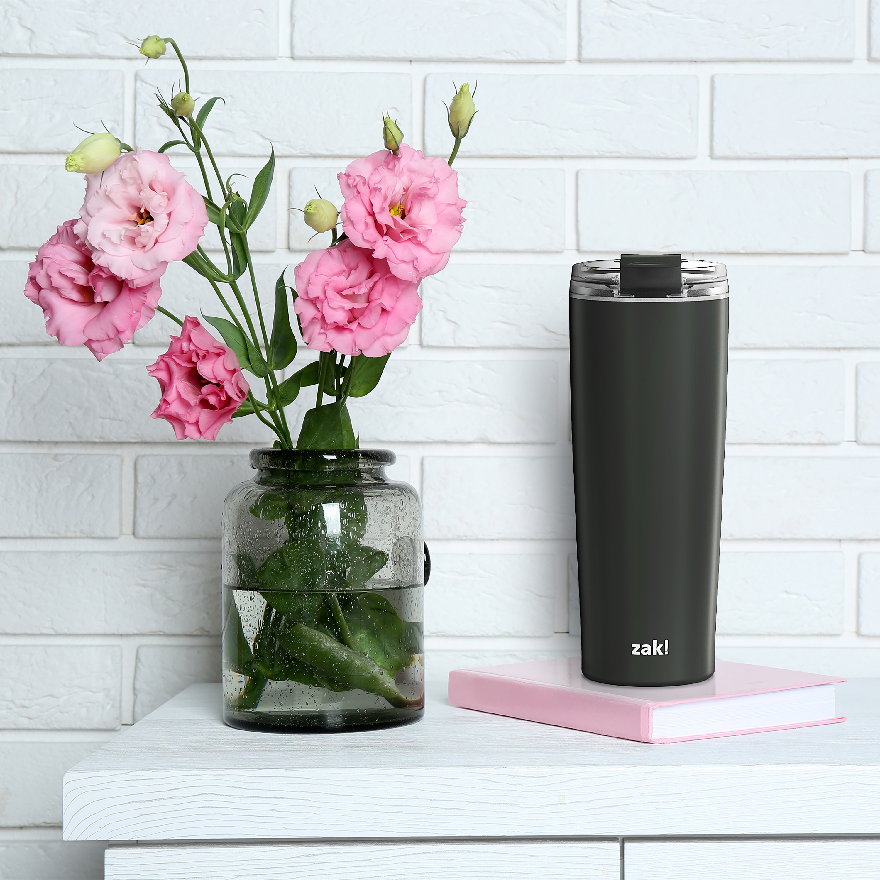 Aberdeen 24 ounce Vacuum Insulated Stainless Steel Tumbler, Charcoal slideshow image 6 Aberdeen 24 ounce Vacuum Insulated Stainless Steel Tumbler, Charcoal slideshow image 6