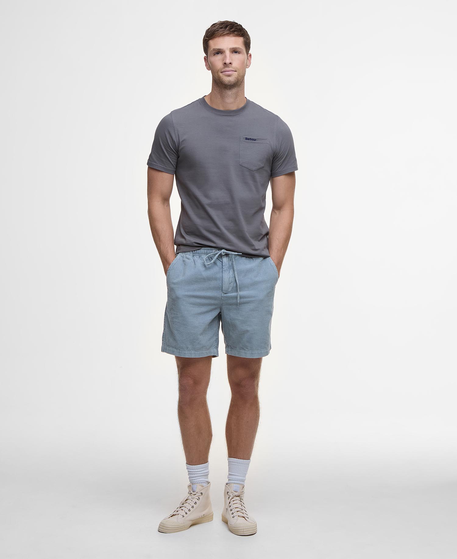 Shorts Washed Cord Relaxed image number 0
