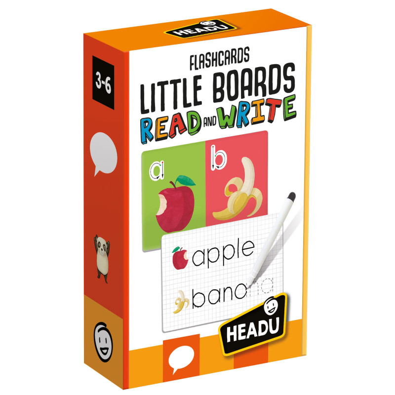 Little Boards Read and Write Flash Cards, Ages 3-6