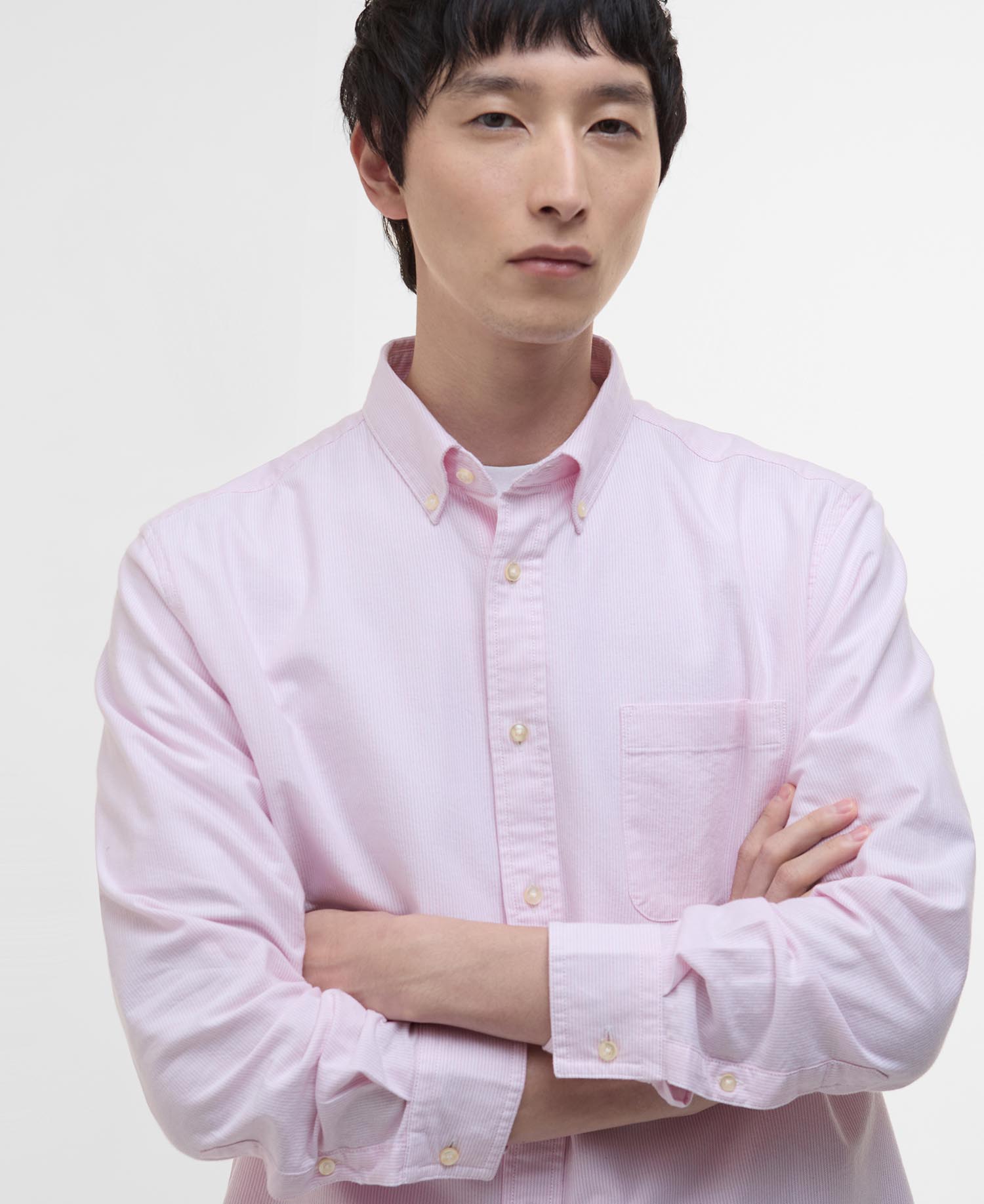 Striped Dunand Oversized Oxford Shirt image number 3
