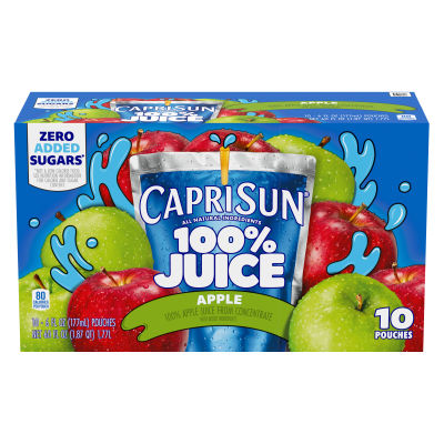 Capri Sun� 100% Juice Paw Patrol 100% Apple Juice, 10 ct Box, 6 fl oz Pouches