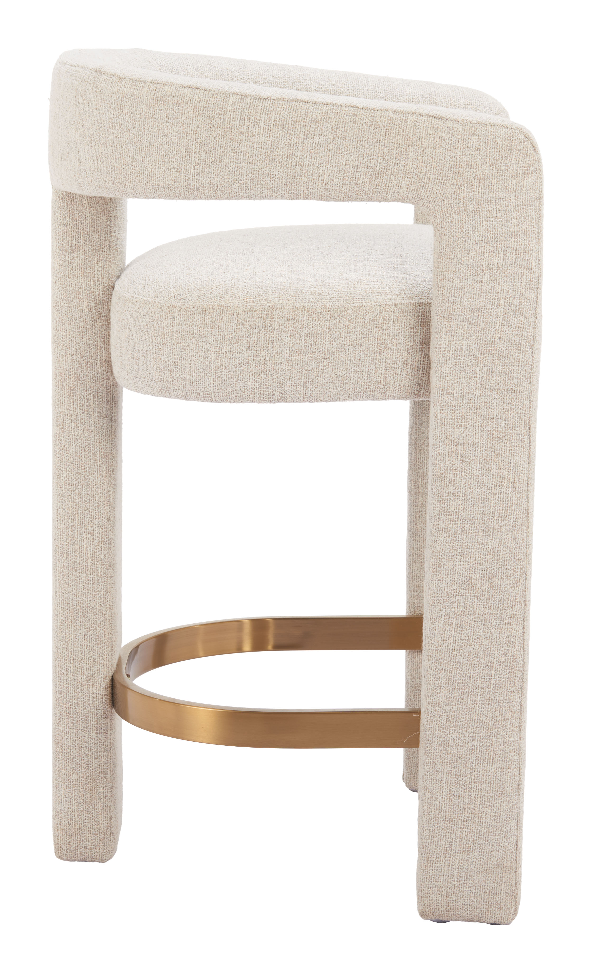 Saiko Counter Stool Beige product image
