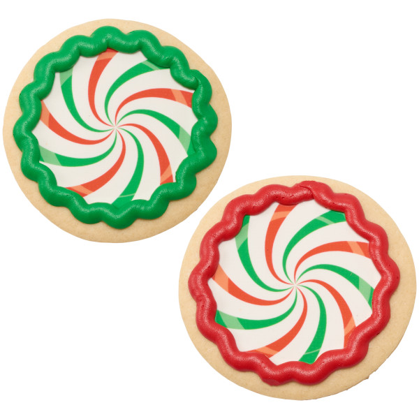 Peppermint Candy PhotoCake® Edible Image®