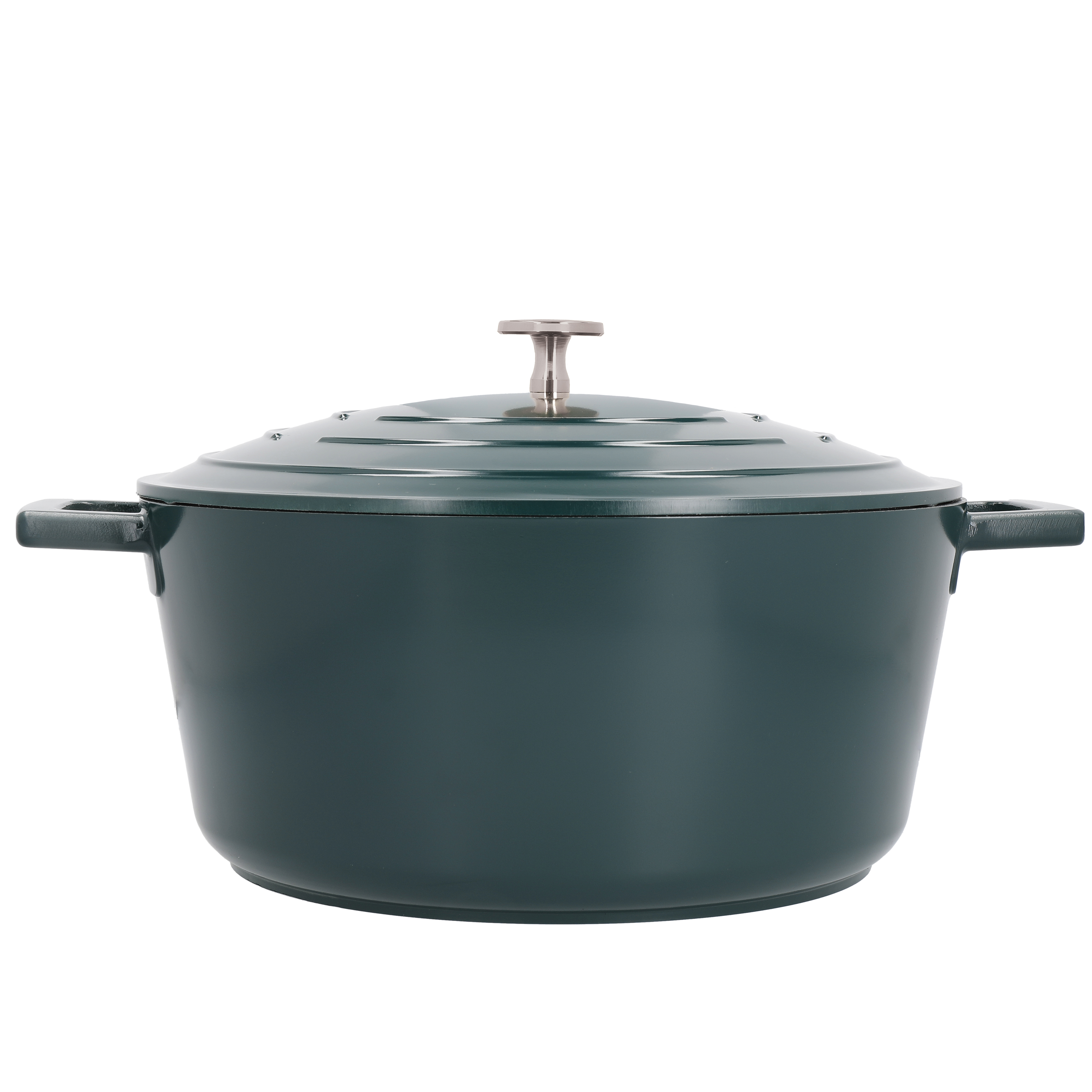 MasterClass Cast Aluminium Round Casserole Dish with Lid