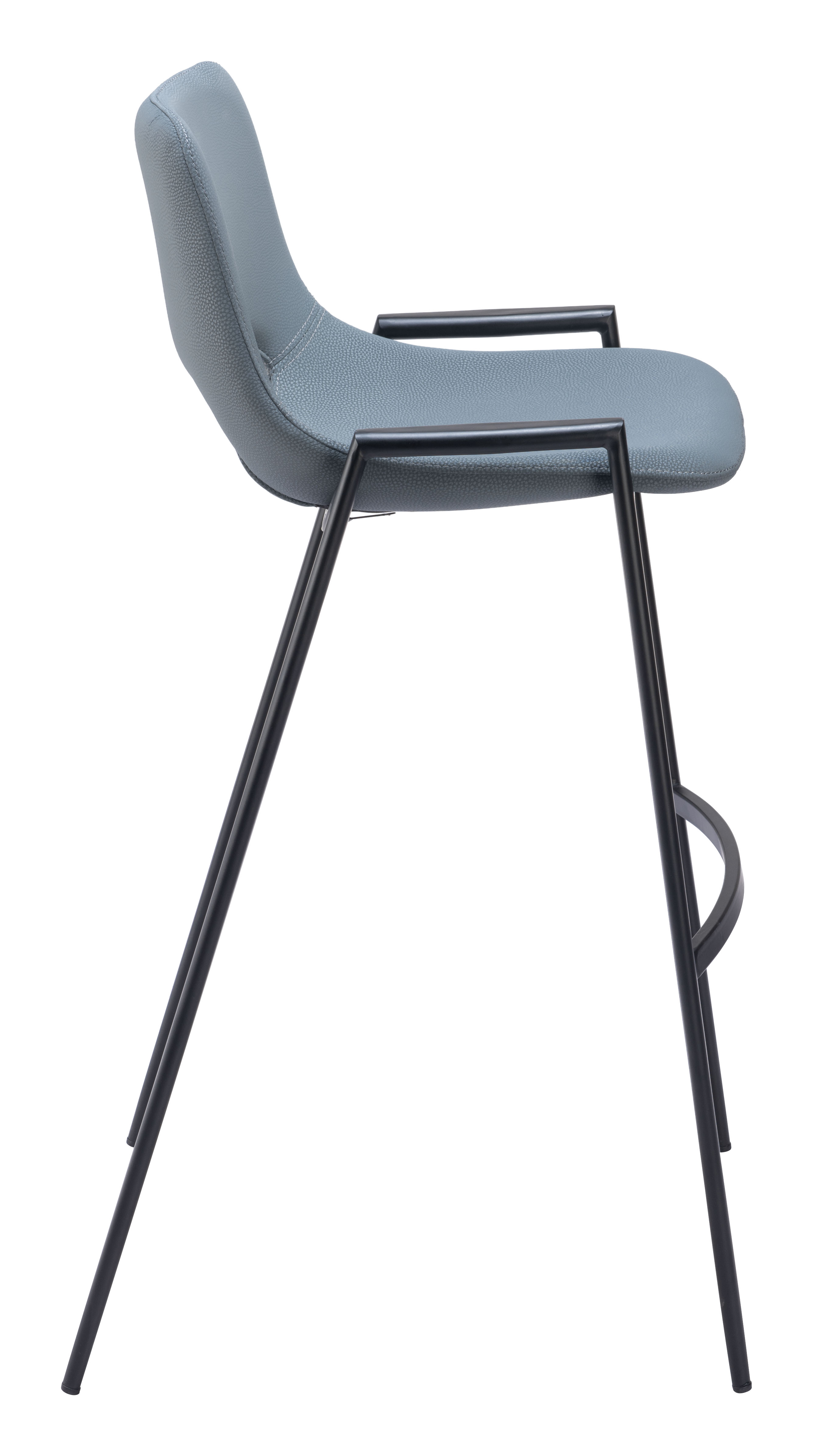 Desi Barstool (Set of 2) Azure Gray product image