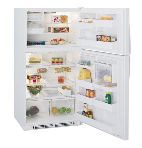 GE Profile™ Top Mount, No Frost, 699 Liters (Freezer 203 Liters), Spill Proof, Adjustable Humidity Bins